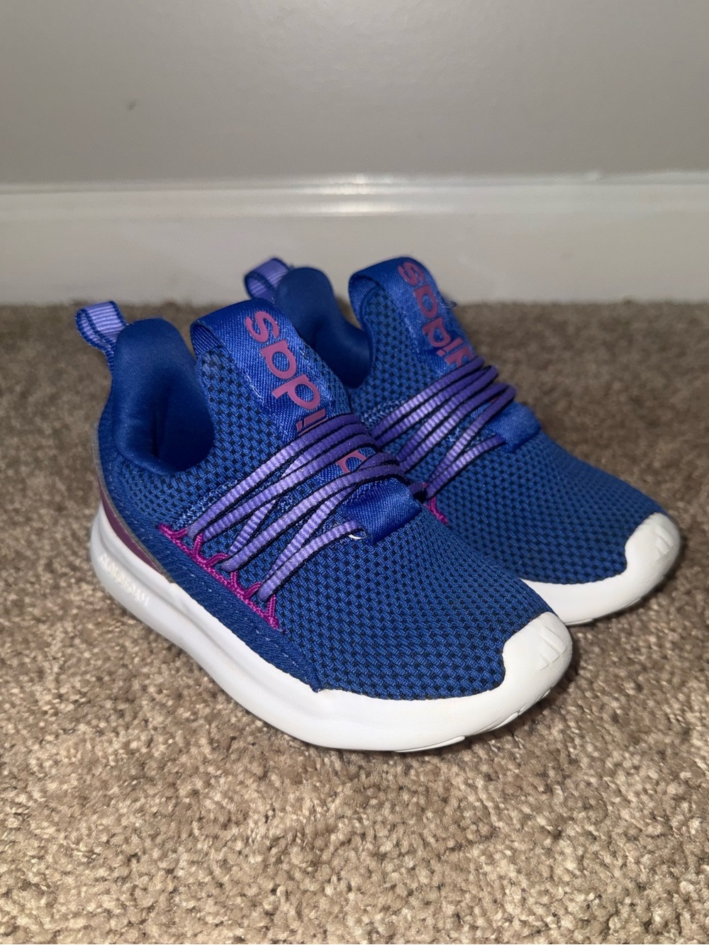 Toddler Adidas Lite Racer Adapt 7.0 sneakers SZ 8K